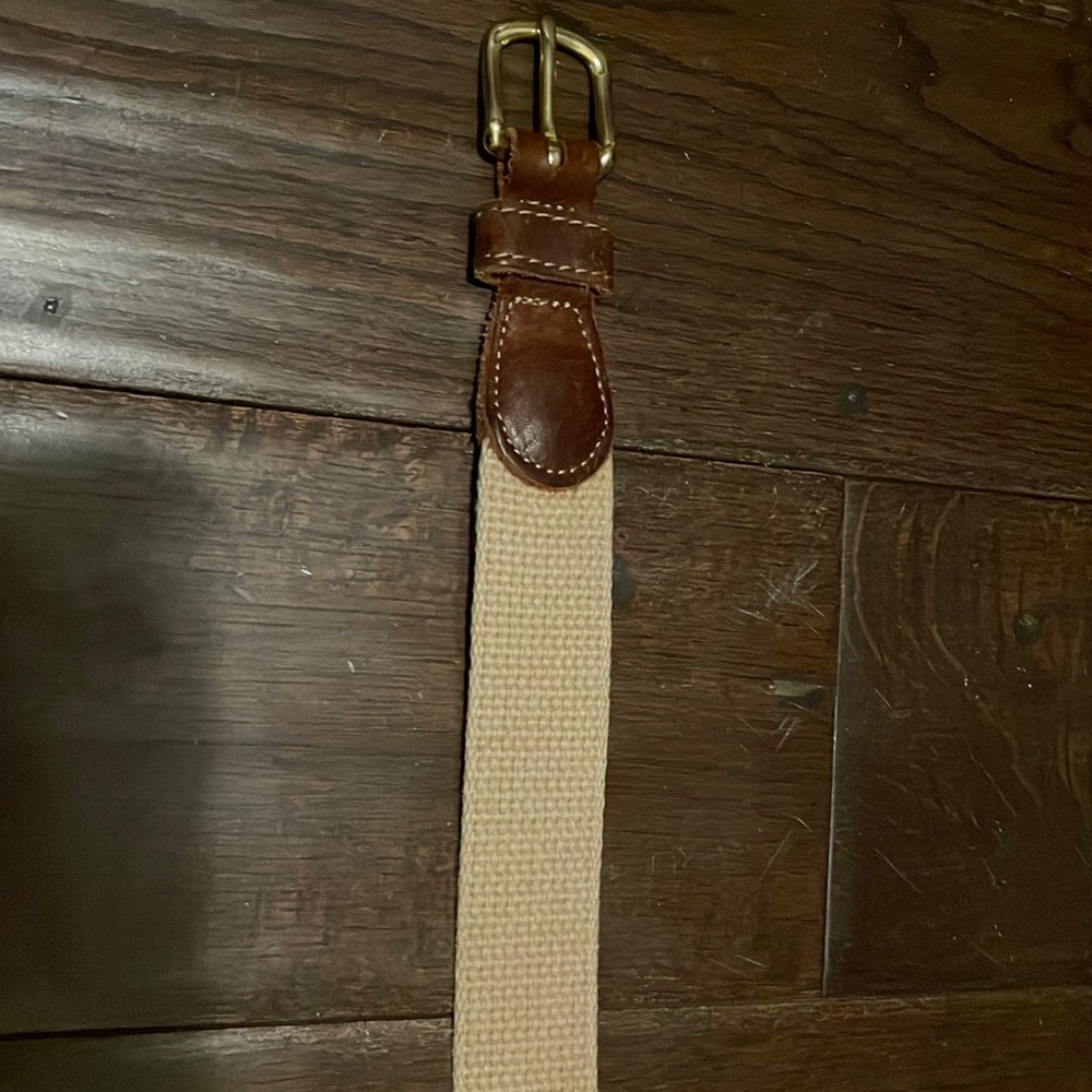 J.Bailey tan boys belt! Size 20 (2t-3t